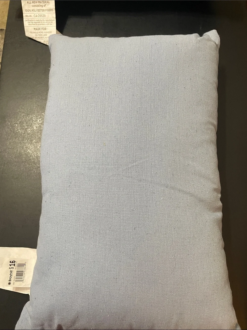 Coastal Starfish Decorative Throw Pillow - Light Blue Set of 3 NWT 12x18 size